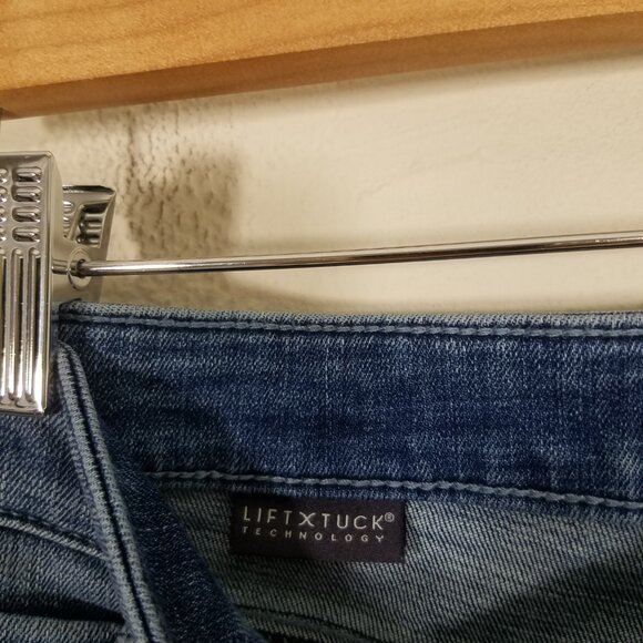 NYDJ LiftxTuck Technology Stretch Jeans Blue Size 14 - Picture 4 of 7